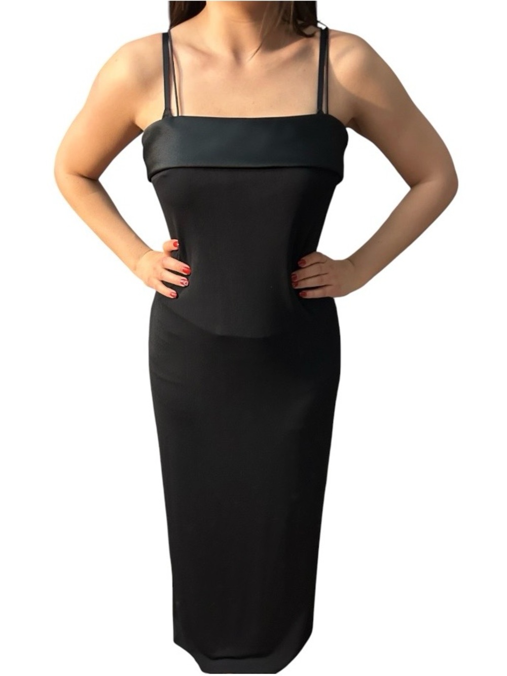 Alex Evenings Black Evening Dress